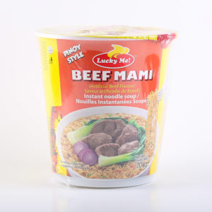15 0616 4807770272141 Lucky Me Instant Cup Special Beef Beef Mami 70 f No.1