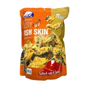 PhiLong Crispy Fish Skin Spicy Salted Egg 20x100g