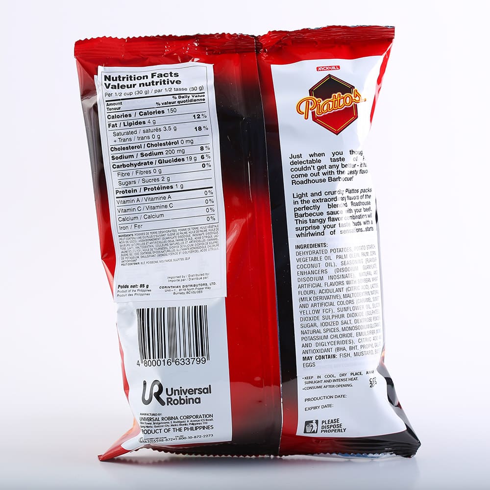 Jack'n Jill Piattos Roadhouse Barbecue Corinthian Distributors