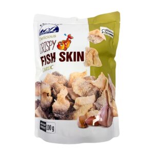 PhiLong Crispy Fish Skin Garlic 20x100g