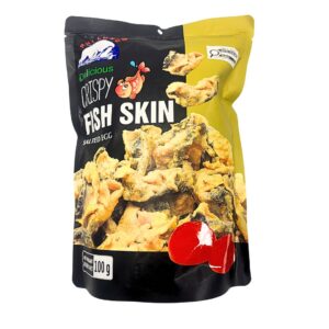PhiLong Crispy Fish Skin Salted Egg 20x100g