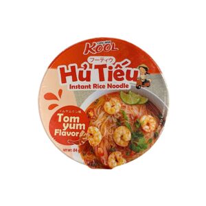 KOOL Tom Yum Rice Noodle Bowl 12x84g