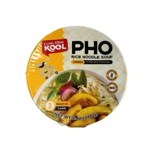 KOOL Pho Chicken Rice Noodle Bowl 12x68g