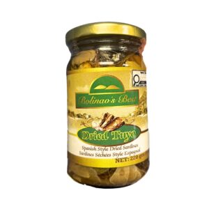 BOLINAO'S BEST Dried Tuyo  in Oil with Garlic 24/220 g