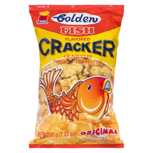 65 1020 4809010107015 Golden Fish Cracker Original 200g No.1