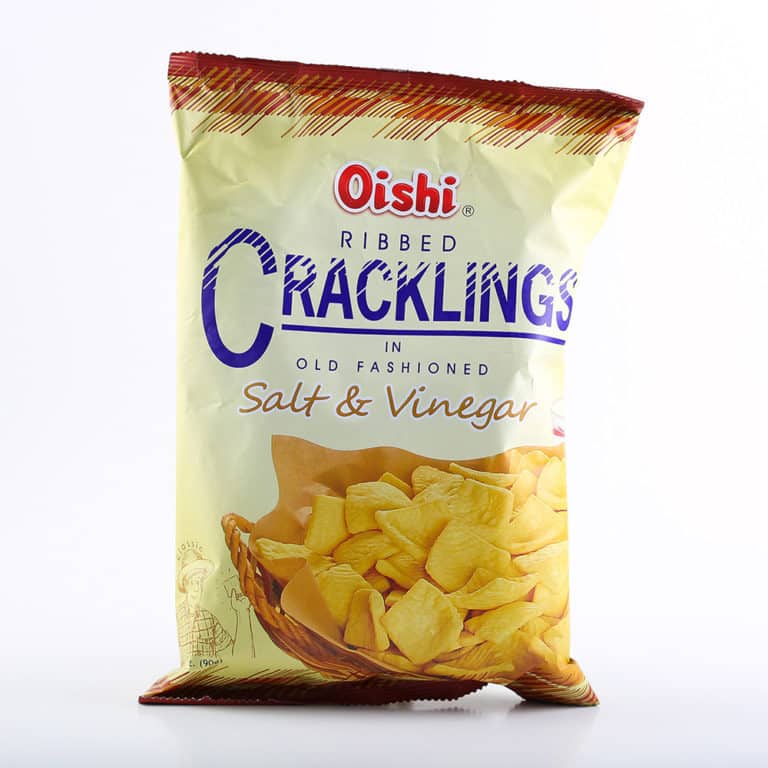 Oishi Salt & Vinegar Chips Snacks Corinthian Distributors