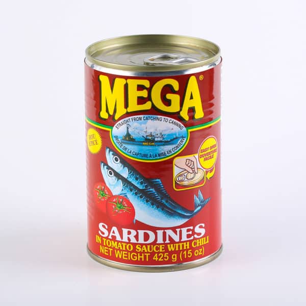 70 1606 857451000451 Mega Sardines Tomato Sauce with Chili 425g No.1