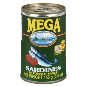 70 1610 857451000307 Mega Sardines Tomato Sauce Regular 155g No.1