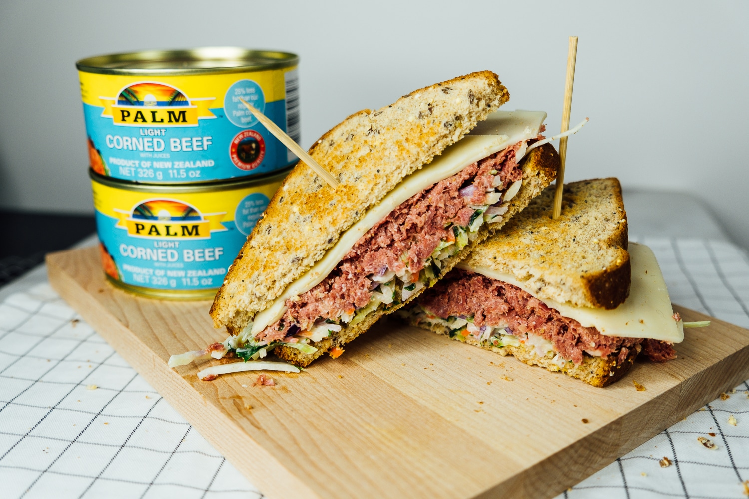 Toasted New Zealand Corned Beef Sandwich Corinthian Distributors