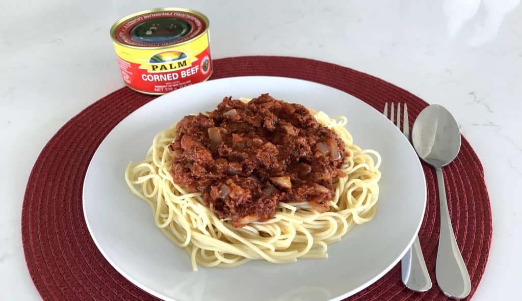 Spaghetti with meat sauce