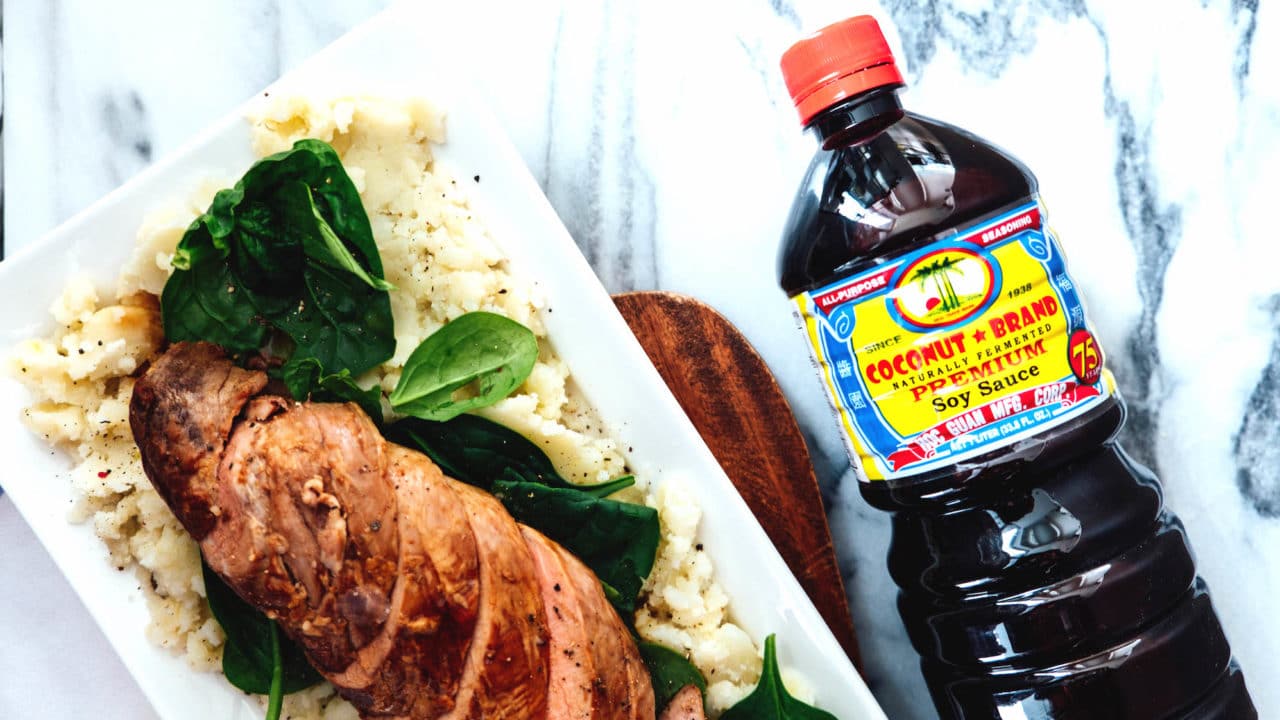 Roasted Pork Tenderloin with Soy Sauce Marinade Corinthian Distributors