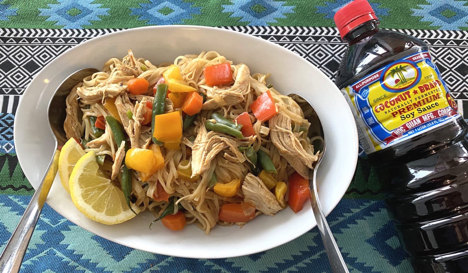 Chicken, Rice Noodle and Vegetable Stirfry Corinthian Distributors