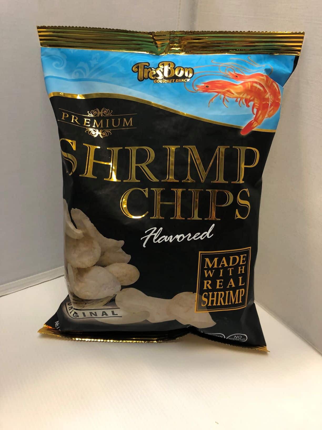 TresBon Shrimp Chips Original Corinthian Distributors