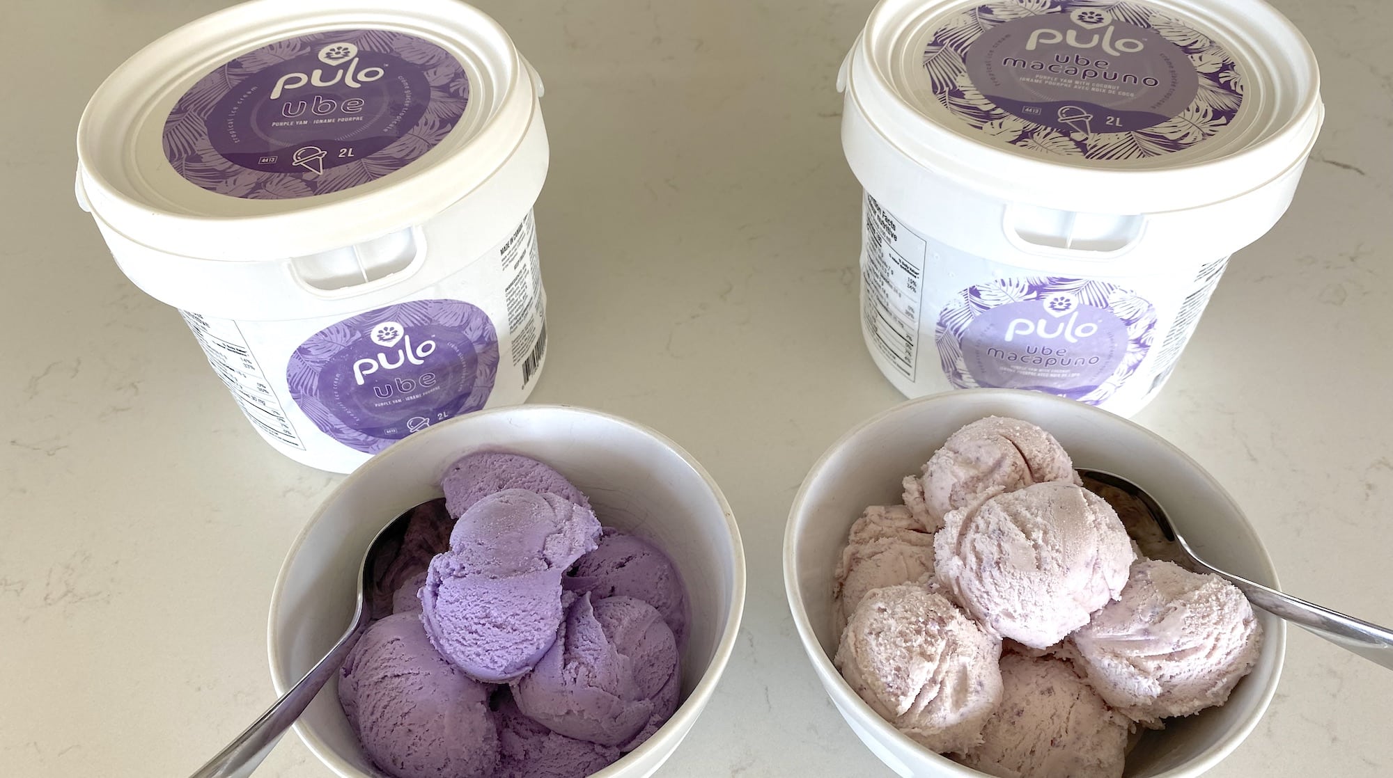 Ube Ice Cream from Pulo Cuisine Corinthian Distributors