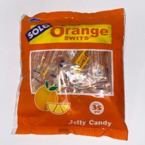 65 1456 4806500354041 Solo Orange Swit Jelly Candy 35pcs