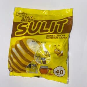 65 1458 4800620848534 Stay Fresh Sulit Honey lemon Menthol Candy 40 pcs