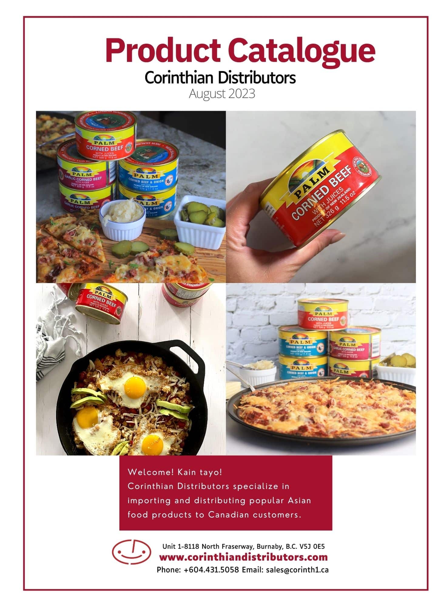 Product Catalogue Corinthian Distributors