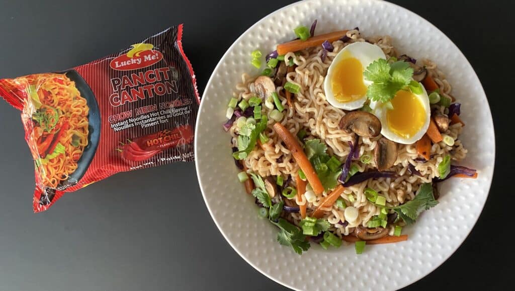 Quick and easy spicy noodles