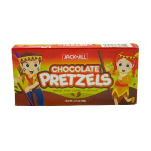 JACK N JILL Choco Pretzels 100x40g