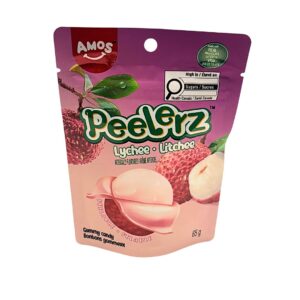 4D Peelerz Gummy Lychee (Peelable) 24x65g