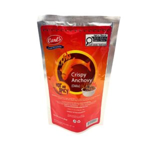 Carl's Crispy Anchovy (hot and spicy) 20x60g