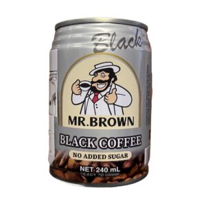 Mr. Brown Coffee (No Sugar) 25x240ml