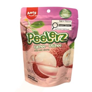 4D Peelerz Gummy Lychee (Peelable) 12x170g