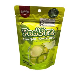 4D Peelerz Gummy Green Apple (Peelable) 12x170g