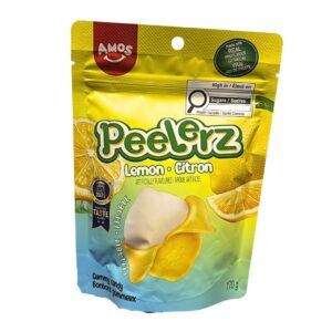 4D Peelerz Gummy Lemon (Peelable) 12x170g