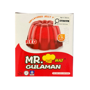 Mr. Gulaman Unflavored Red 10x10x25g