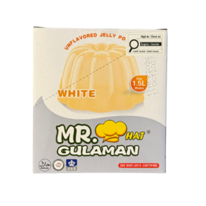 Mr. Gulaman Unflavoured White 10x10x25g